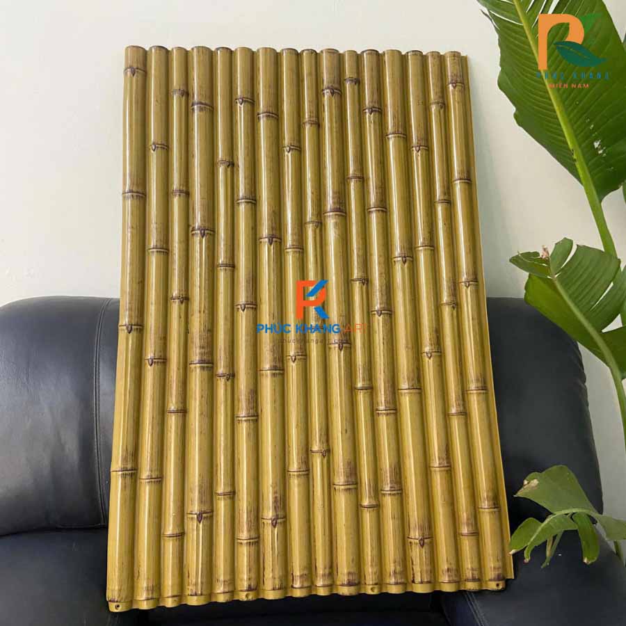 Vách Tre Nhân Tạo Tại AN’s Spa – Nguyễn Thái Bình Quận 1 2 Tấm tre nhân tạo