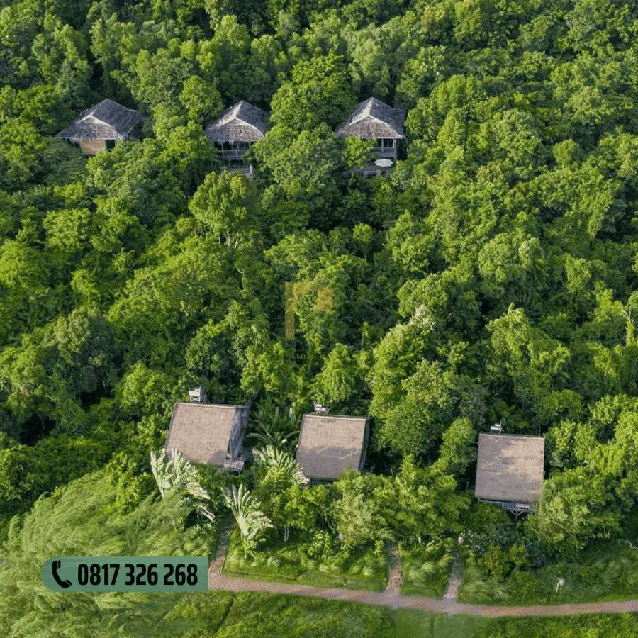 Xu Hướng 2025 – Mái Lá Nhân Tạo Giữa Thiên Nhiên Bạt Ngàn Tại M Resort Phú Quốc 1 Mái lá nhân tạo dần thay thế mái lá tự nhiên tại M Resort Phú Quốc