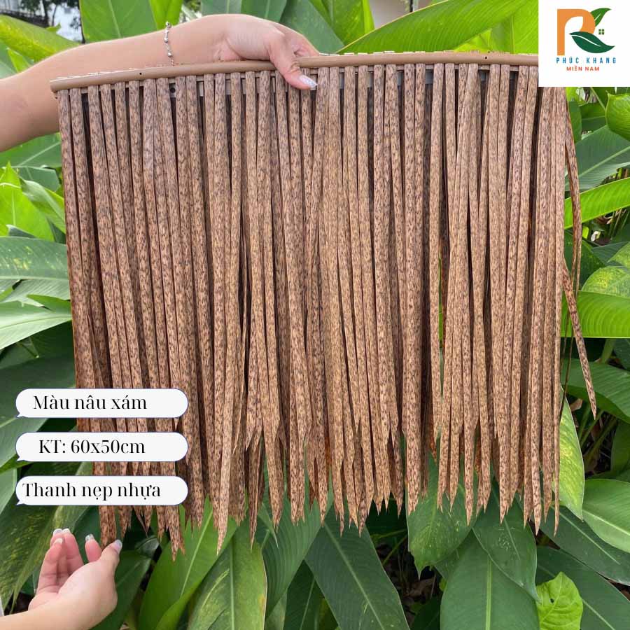Rơm Nhân Tạo 6.0 - Giải Pháp Tiết Kiệm Chi Phí Lợp Mái 5 Rơm nhân tạo 6.0 nâu xám