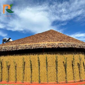 Vách tre nhân tạo tại Khu sinh thái Phúc Lộc Thọ -BD