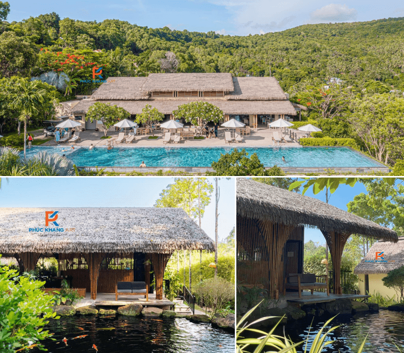 Từ Làng Quê Đến Resort 5 Sao: Hành Trình "Biến Hình" Của Lá Dừa Nhân Tạo 6 Công trình resort 5 sao tại Phú Quốc