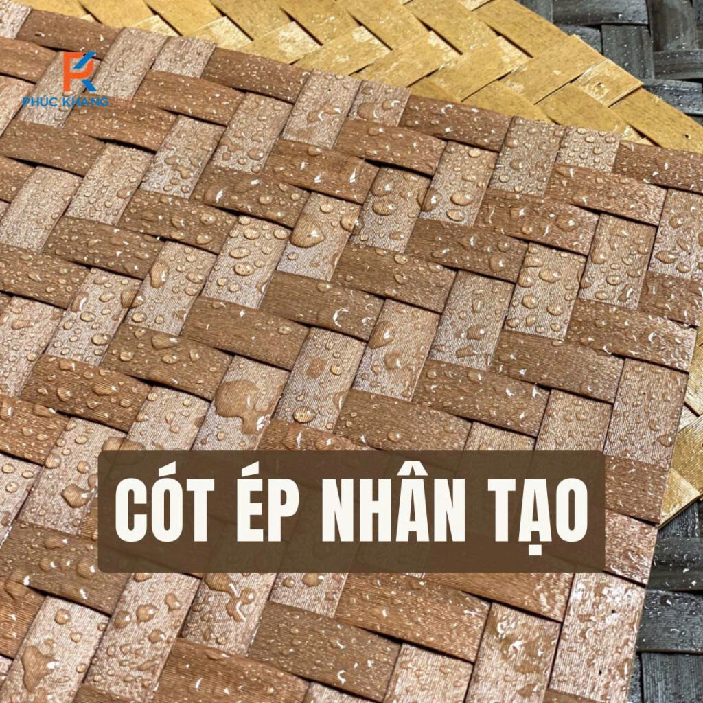 cót ép nhân tạo không hề ngấm nước, chống mối mọt ẩm mốc hoàn toàn
