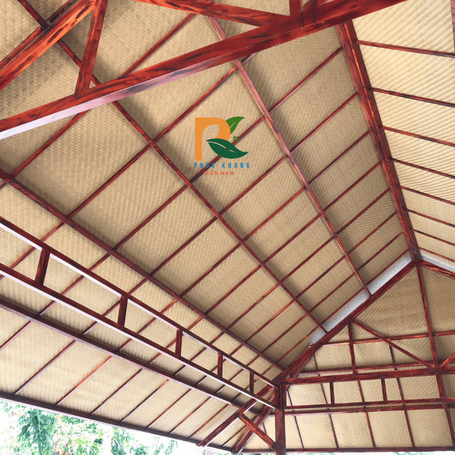 Trần Cót Ép Tại Vạn Phúc – Giải Pháp Trang Trí Mộc Mạc Cho Quán Nhậu Hồ Sen Thủ Đức 2025 2 Cot ep nhan tao tai van phuc thu duc 1 1