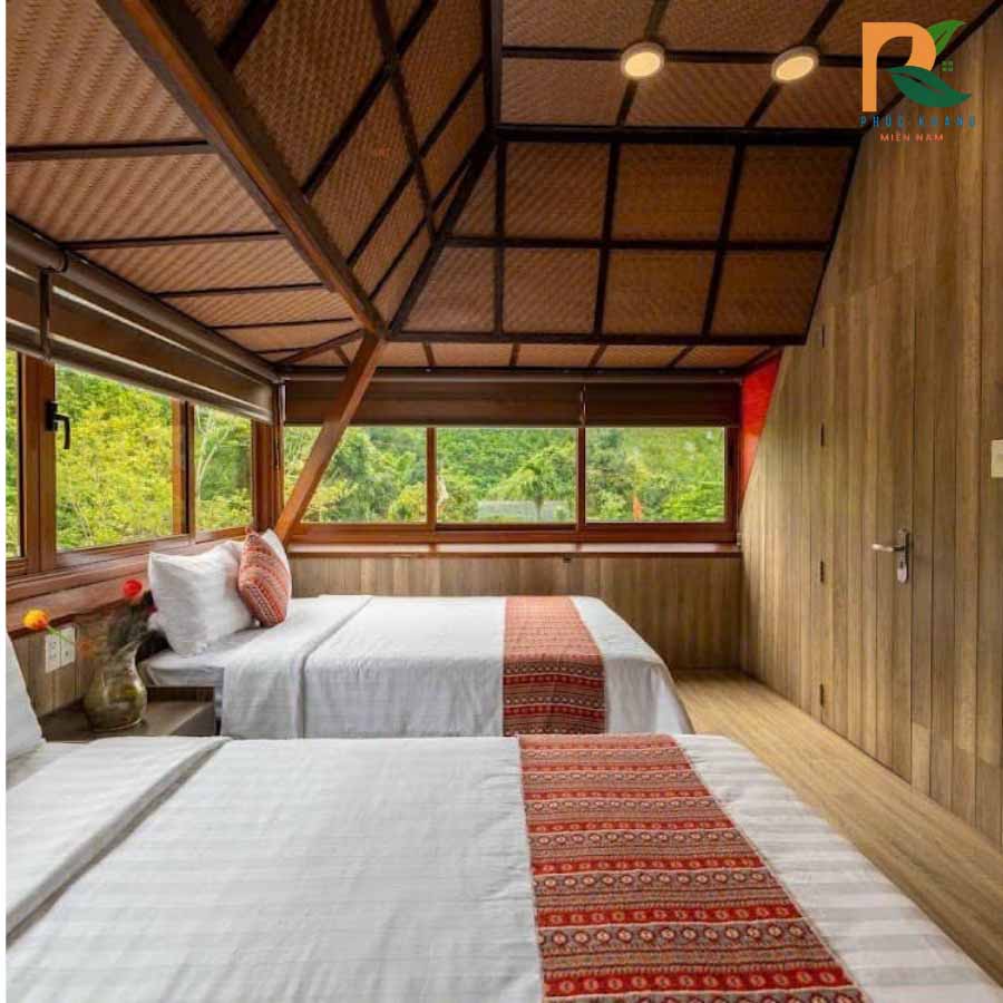 2 Ứng Dụng Phổ Biến Nhất Của Cót Ép Nhân Tạo 3 Trần cót ép nhân tạo