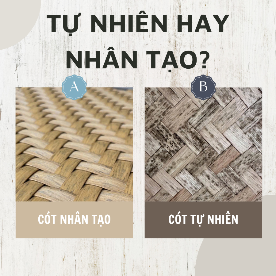 Báo Giá Cót Ép Nhân Tạo 2025 | Giá Tốt Nhất – Giao Hàng Toàn Quốc 7 So sánh giữa cót nhân tạo và cót tự nhiên