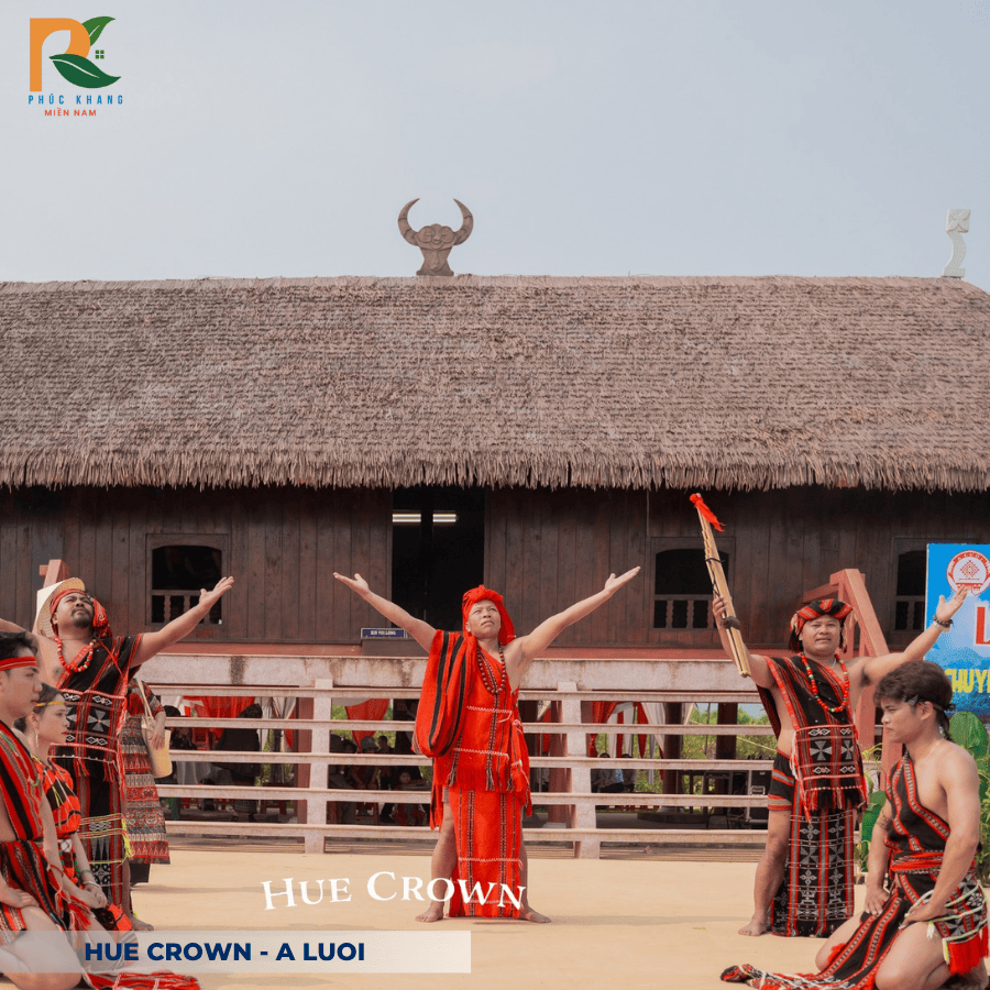 Rơm Nhân Tạo tại Hue Crown – A Lưới: Vẻ Đẹp Truyền Thống Trong Không Gian Nghỉ Dưỡng Xanh 2025 7 Không gian check-in rơm nhân tạo tại Hue Crown