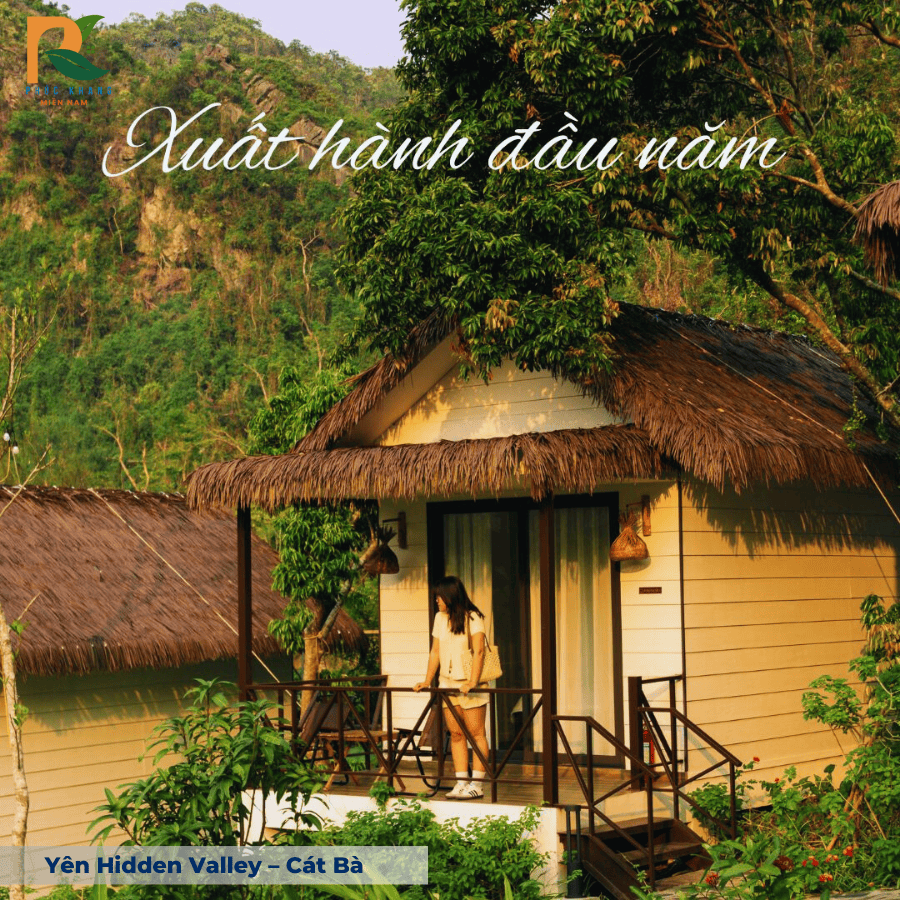 Yên Hidden Valley – Cát Bà | Khi Rơm Nhân Tạo Góp Phần Tạo Nên Một Ốc Đảo Bình Yên Giữa Núi Rừng 2025 16 Yên Hidden Valley – điểm đến du lịch sinh thái sử dụng vật liệu bền vững như rơm nhân tạo.