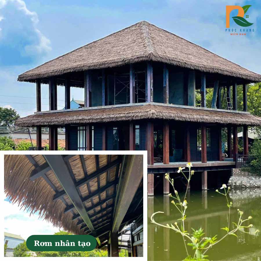 5 Lưu Ý Khi Chọn Rơm Nhân Tạo Lợp Mái Cho Khu Nghỉ Dưỡng 4 Rơm nhân tạo Phúc Khang