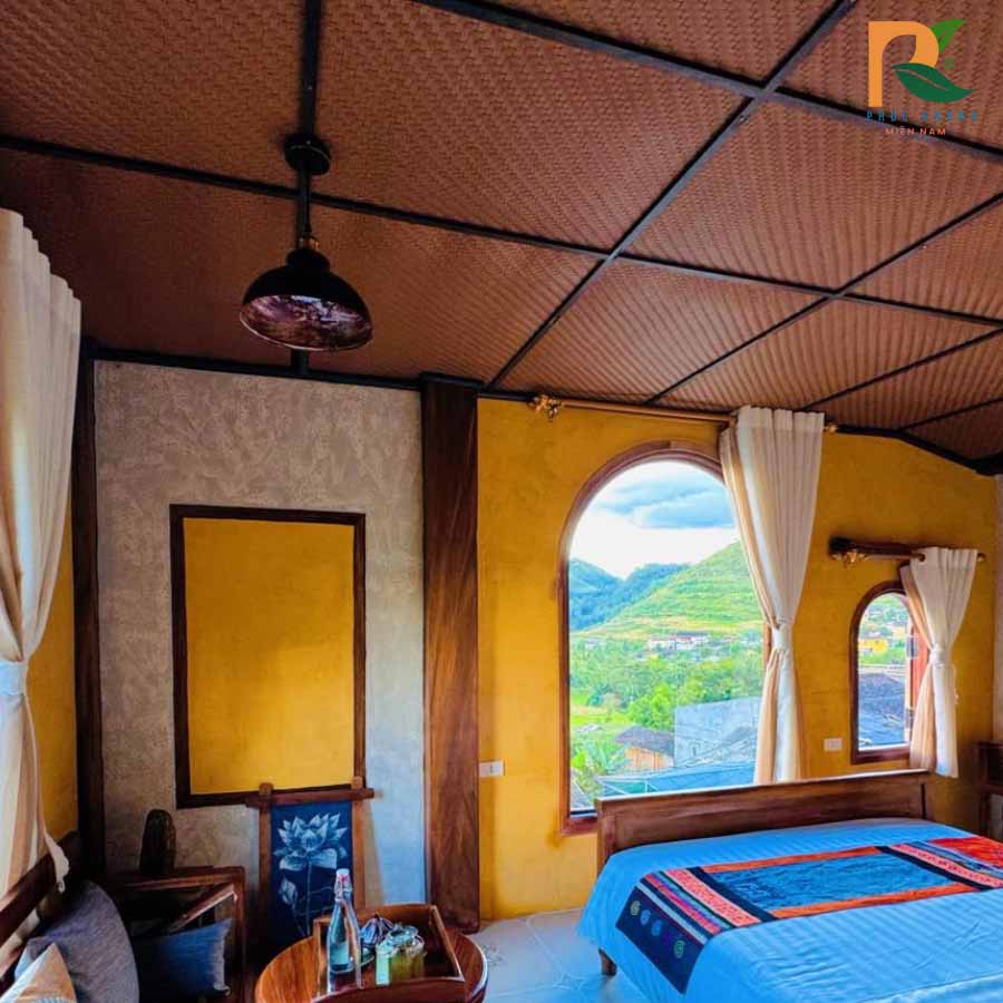 Cót Ép Nhân Tạo Tại Hà Giang – Công Trình Thực Tế Tại Khói Homestay & Restaurant 2025 1 Trần cót ép nhân tạo tại Hà Giang