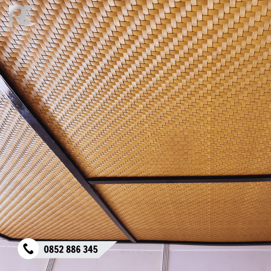 Cót Ép Nhân Tạo Tại Đà Nẵng – Giải Pháp Trang Trí Mộc Mạc, Bền Đẹp Cho Quán Cafe – Homestay – Nhà Hàng 2025 8 Cót ép nhân tại Đà Nẵng ốp trần – bền đẹp, chống ẩm, chống mốc.