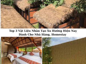Top 3 vật liệu nhân tạo xu hướng hiện nay